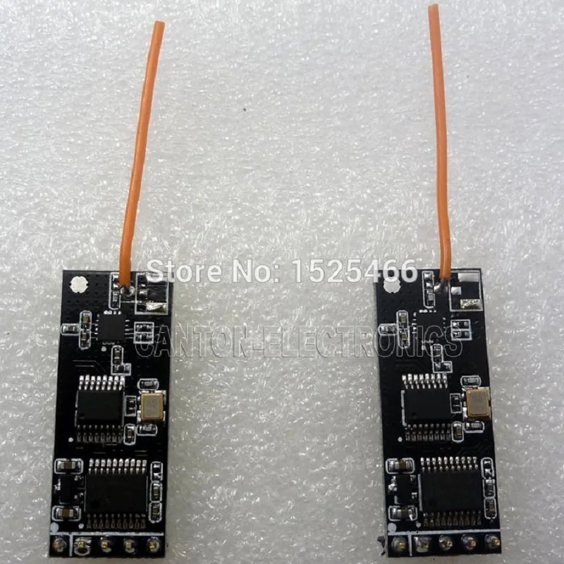 2pcs 100mw UART RS232 беспроводной Радиочастотный приемопередатчик 2,4G модуль для Arduino UNO