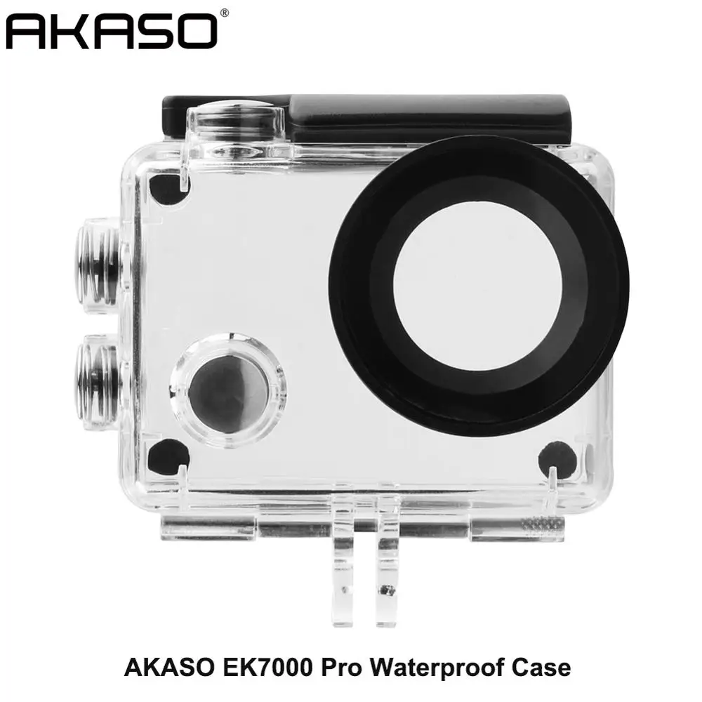 

Original 4K Action Camera Waterproof Case for AKASO EK7000 Pro Sports Cam Underwater 30M Protective Housing Case Good Quality