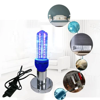 

UV Disinfection Lamp Quartz for bactericidal Ultraviolet light UVC Germicidal Sterilization CFL kill mites Deodorizer Ozone Lamp
