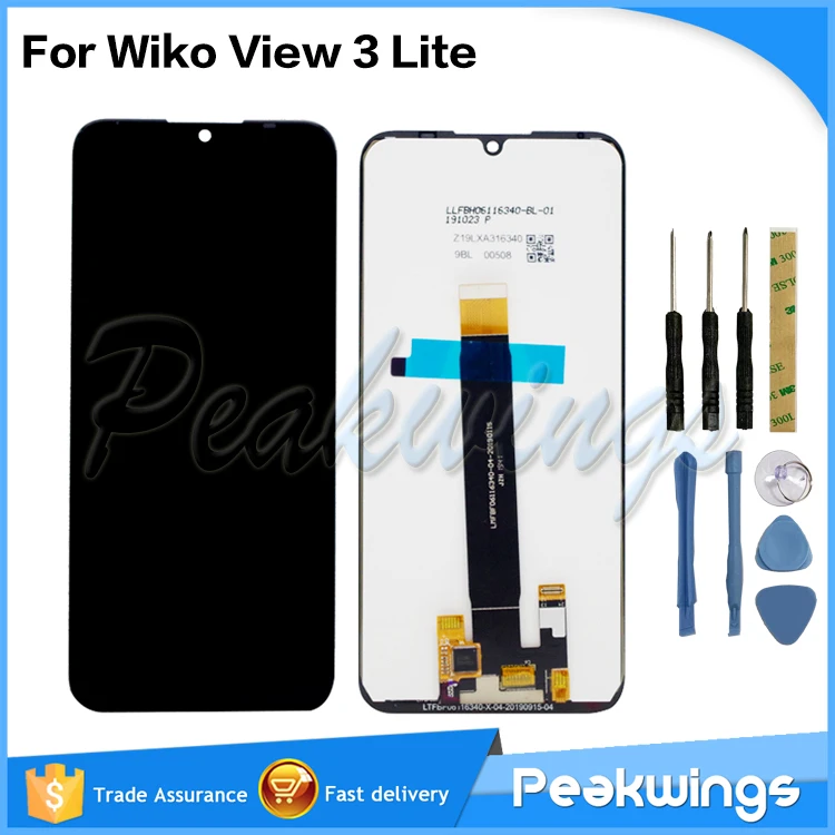 

Tested High Quality LCD Display For Wiko View 3 Lite LCD Display With Touch Screen Assembly