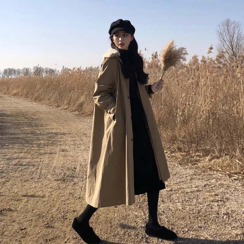 

Very Fairy of Tops High Cold Autumn And Winter Elegant WOMEN'S Dress waitmore Western Style Coat Non-mainstream Cotton Coat Sens