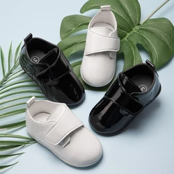 KIDSUN – chaussures en caoutchouc pour bébés, mocassins classiques, semelle souple, antidérapantes, pour bébés garçons, accessoires pour premiers pas 