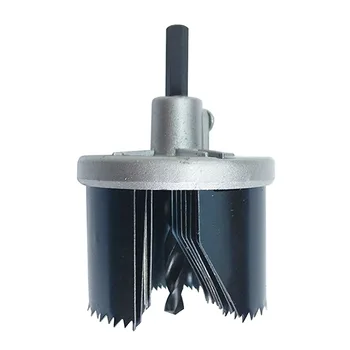 

7pcs/set 26-63mm Wood Cutter Durable Easy Install Hard Steel Universal Circle Drill Bits Hole Saw Punching Woodworking Tools