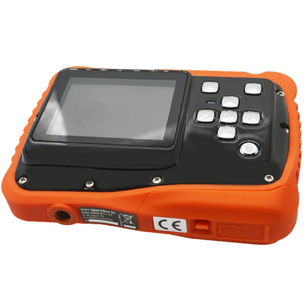 

Kids Camera Battery Operated LCD Display Gift Anti Falling Waterproof With Lanyard 2.0 Inch Screen Outdoor HD Swimming Digital