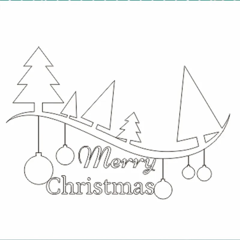 

Naifumodo Merry Christmas Tree Border Metal Cutting Dies New 2019 Stencil for DIY Scrapbooking Paper/photo Cards Embossing Dies