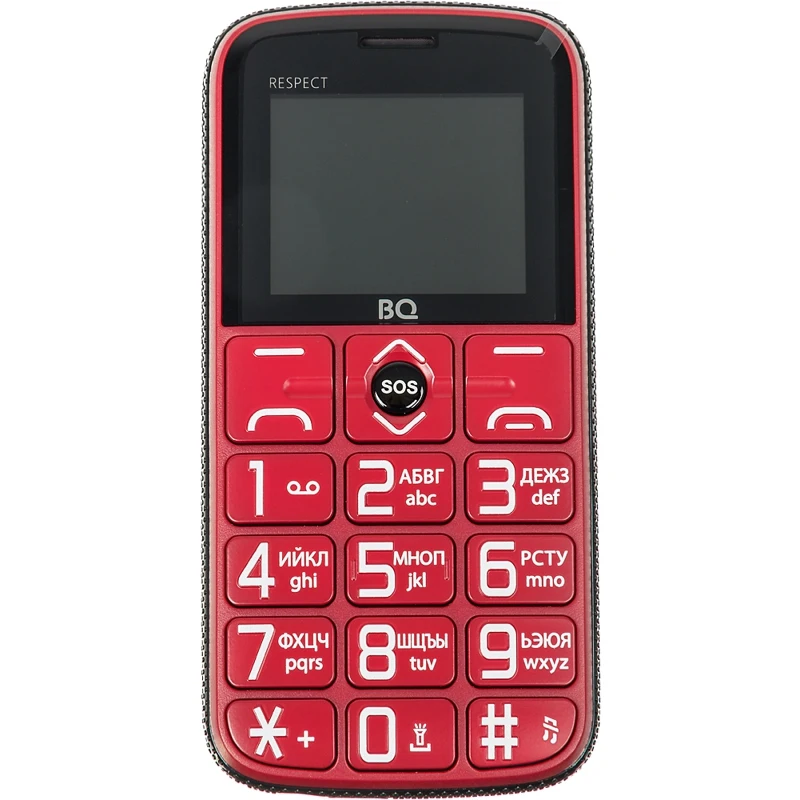 Мобильный телефон BQ Respect 1851 32Mb красный 2Sim 1.77" TN 128x160 0.08Mpix