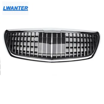 

Racing Grill For Mercedes-Benz S-Class W222 Maybach Style 2014-2019 S300 S400 S500l Modified ABS Carbon Fiber Racing Grills