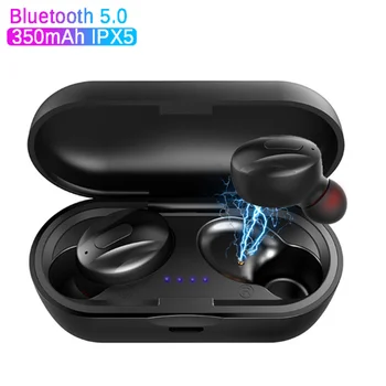 

XG12 XG13 TWS Earbus Wireless Bluetooth 5.0 Earphone Stereo Sport HIFI Sound Headphones Gaming Headset with Mic for Phone