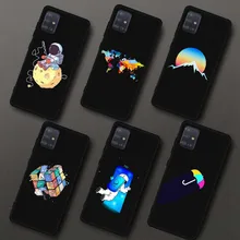 TPU Silicone Phone Case For Samsung Galaxy A51 A71 Printing Case Planet Space Patterned Case For Samsung A71 A715 A 51 71 A515F