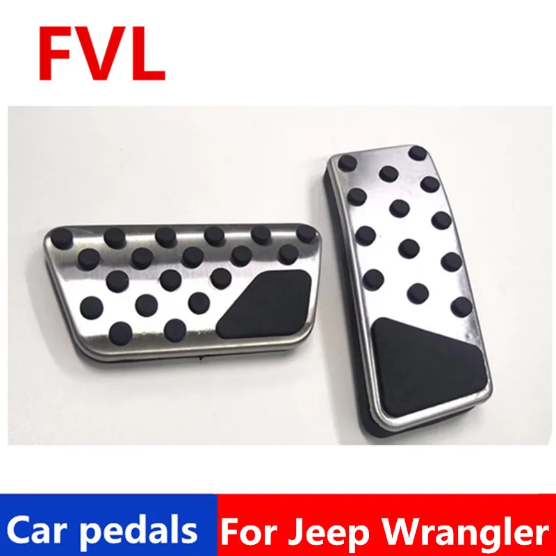 Автомобильные педали для Jeep Wrangler 2008- педаль акселератора, педаль тормоза, подножка, педаль, педаль отдыха