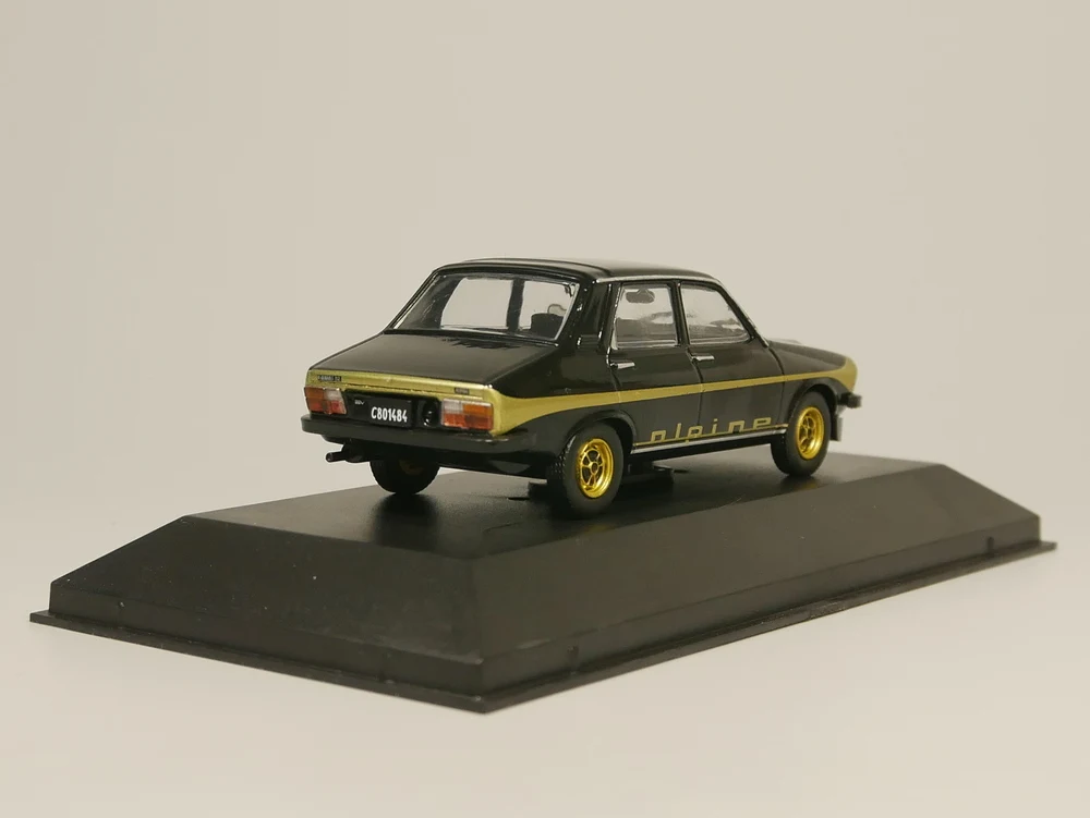 IX O 1:43 Renault 12 Alpine 1978 эксклюзивные игрушки из сплава для детей, детские игрушки, модель в подарок, оригинальная коробка