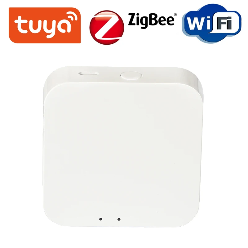Controle de Luz Remoto sem Fio Tuya Zigbee Gateway Casa Inteligente Dispositivo Suporte Adicionar App 3.0 Controle Hub