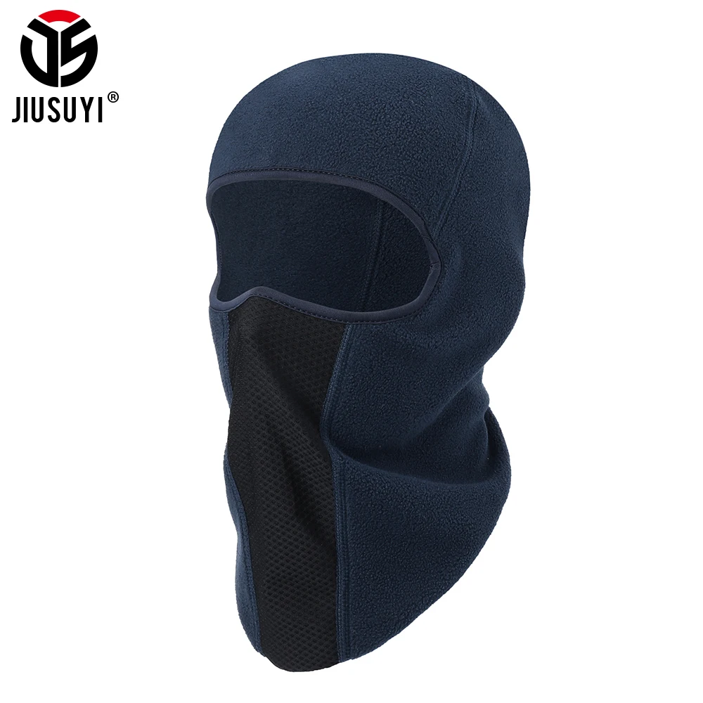 

Winter Warm Face Mask Polar Fleece Thermal Balaclava Cold Weather Caps Bicycle Helmet Liner Head Shield Beanie Hat Men Women