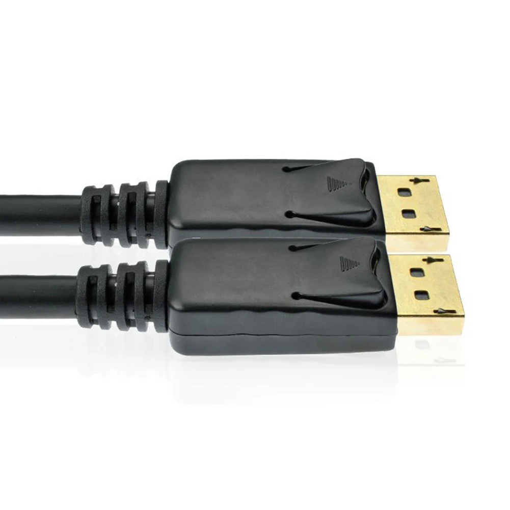 1,8 м HDMI Дисплей порт золотое покрытие lcd антиоксидант для ноутбука DisplayPort разъемы Мужской Разъем HD 4k Кабель-адаптер ПК Дисплей