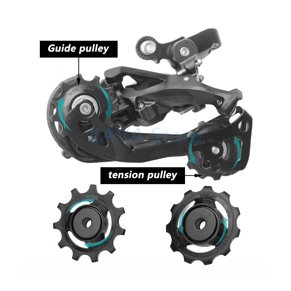 Задний переключатель руководство по натяжению шкив комплект RD R9100 R9150 R9000 9070 7900 6800