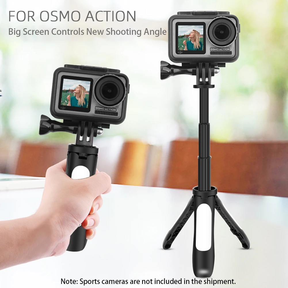 Professional Monopod Photography Portable Tripod Sports Camera Handheld Mini Durable Selfie Stick Extension Pole For OSMO ACTION