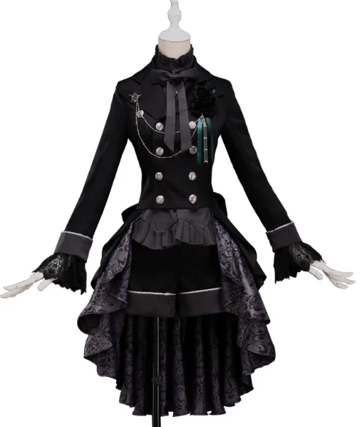 Для костюма черного дьякона Черный Дворецкий Ciel Phantomhive одежда для косплея костюм черный Мужской Ежедневный костюм одежда мужской костюм