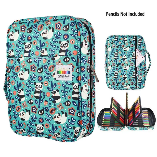 Astuccio JAKAGO Per 220 Matite - Grande Capacità, Impermeabile, Multistrato Per Artisti E Studenti - Foto 3