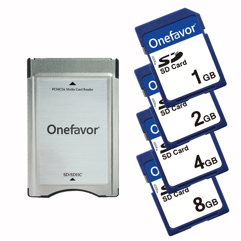 Onefavor Sd Pcmcia カードアダプタ Pcmcia カードリーダー Sd カード 1 ギガバイト 2 ギガバイト 4 ギガバイト 8 ギガバイトメルセデスベンツ Mp3 メモリーカード Aliexpress