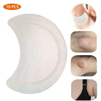 

10Pcs Herbal Lymph Care Pad Neck Anti-Swelling Sticker Breast Lymph Node Plaster Lymph Care Pad Detox Promote Blood Circulation
