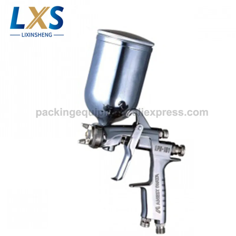 Japan Iwata Low Pressure Spray Gun LPH-101-124 LVG Car Repair Gravity Type Low Pressure Side Cup Spray Gun