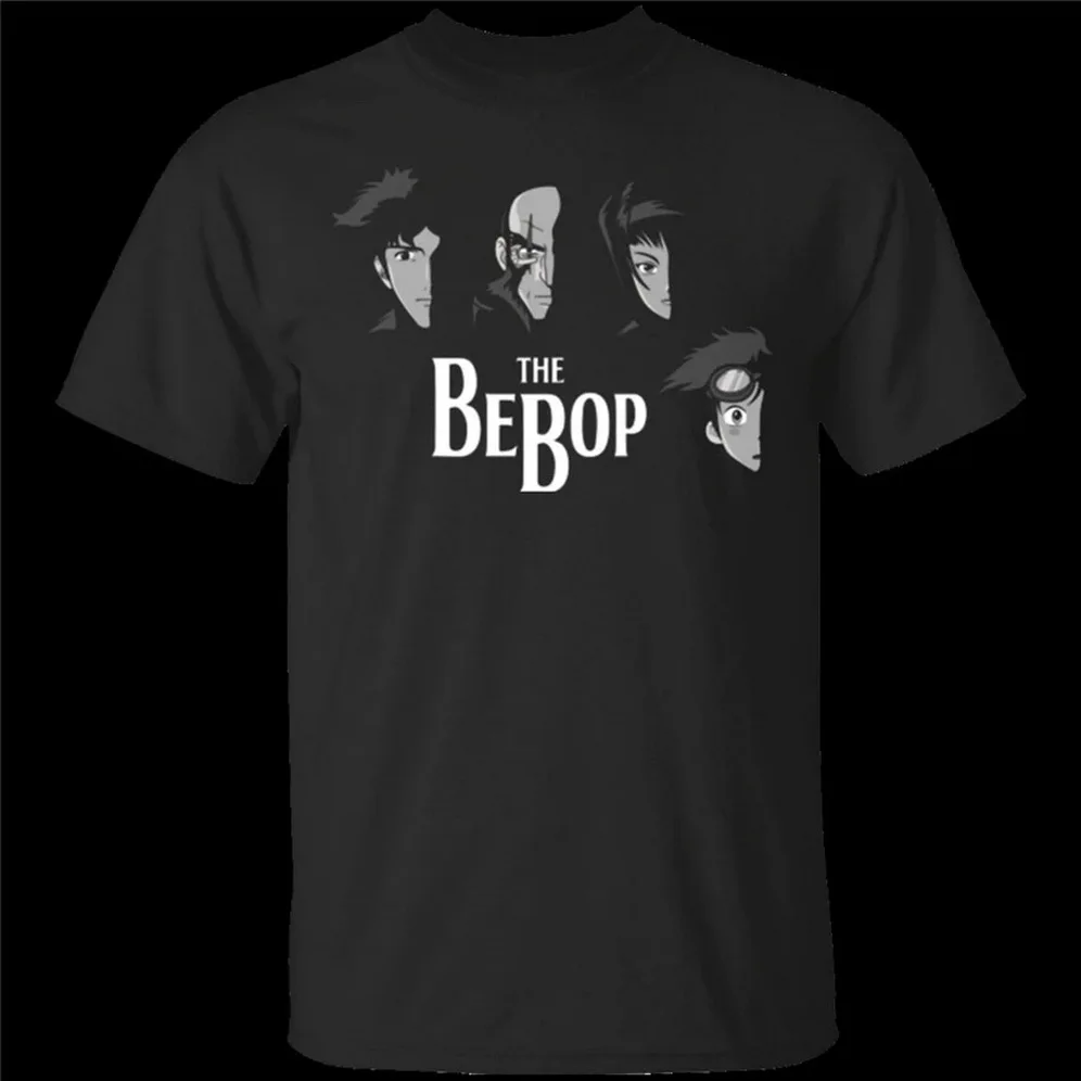 The Bebop Спайк Шпигель Jet Black Faye Valentine черная футболка свободный размер | Мужская
