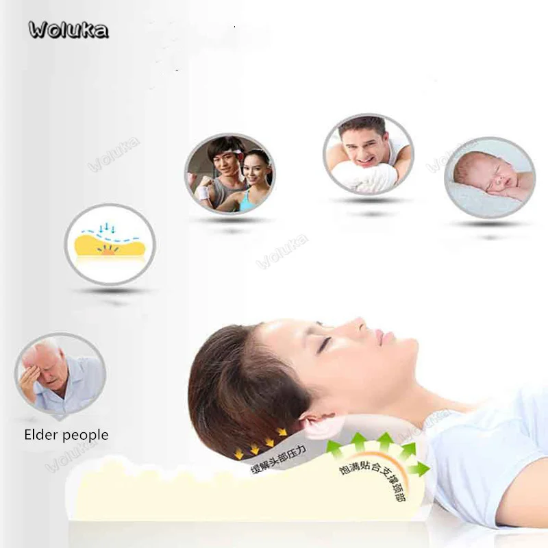 Подушка для шеи Подушка с эффектом памяти memory foam защитная подушка для шеи Подушка core Удобная Спящая CD50 Q05