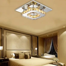 Светодиодный светильник квадратного коридора в современном стиле настенный светильник украшение дома освещение гостиной коридор ночник