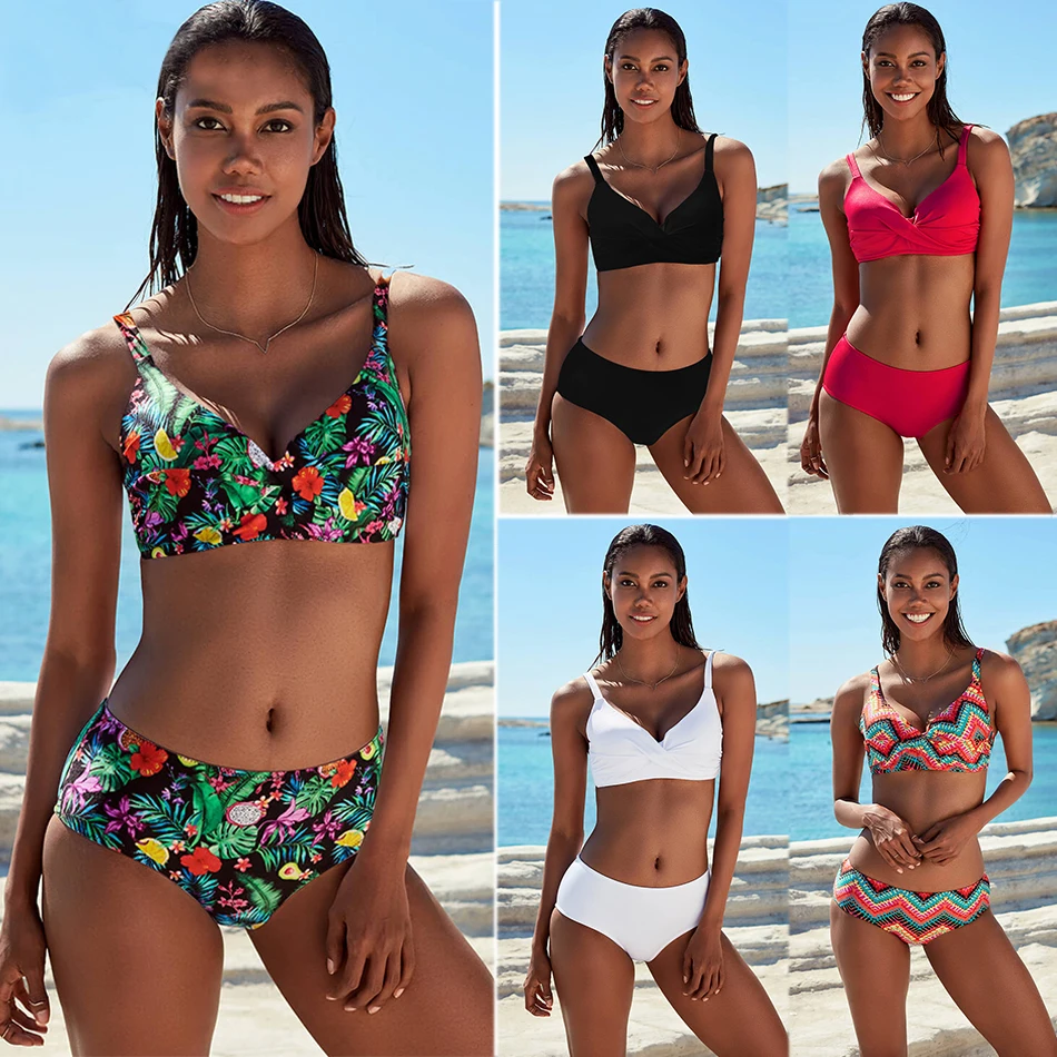 Купальник женский бикини с пуш апом|Купальники |