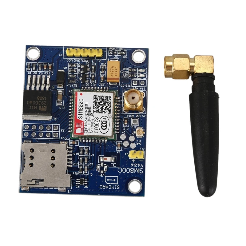 SIM800C макетная плата GSM GPRS модуль поддержка сообщения Bluetooth аудио интерфейс Поддержка TTS DTMF