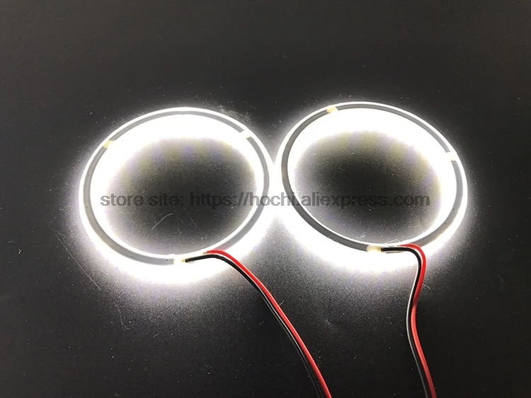 HochiTech Ultra bright SMD white LED angel eyes halo ring kit daytime running light DRL for nissan Infiniti G35 2006 2007 2008