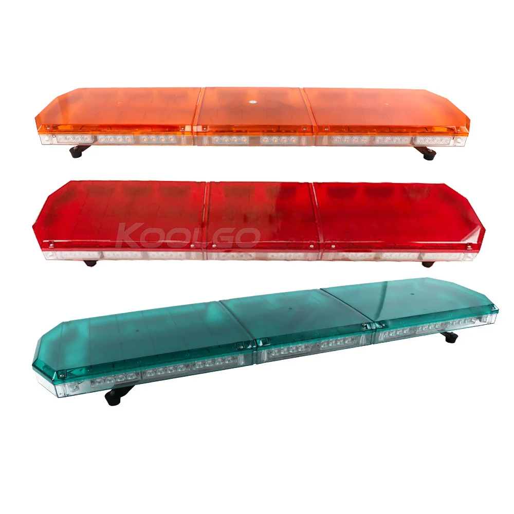 72 Led To 136 Led Car Truck Police Warning Flashing  LED Lightbar Recovery Beacon Wrecker Red Blue Amber Yellow