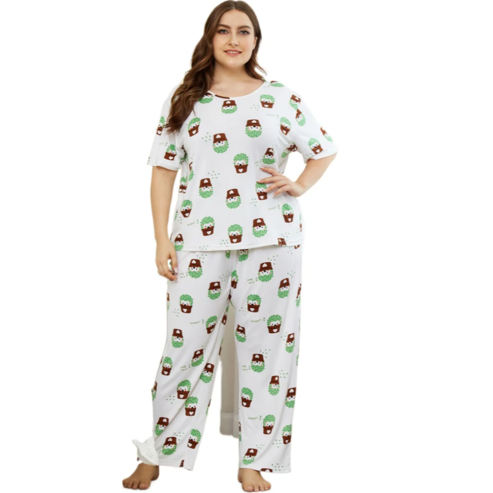 Short Sleeve Women Pajama Set 