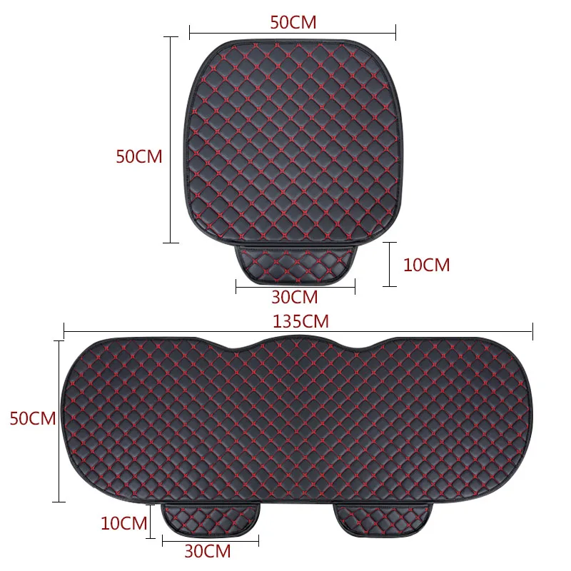 Set coprisedili universali per Auto coprisedili per Auto in pelle Premuin seggiolini Auto tappetini per cuscini coprisedie protezione accessori per Auto - immagine 2
