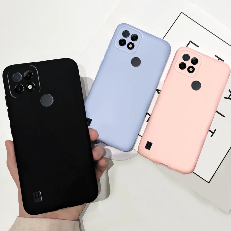 Cover Per Realme C21 Con Stampa Lupo - Custodia In TPU Morbida Trasparente, Antigraffio, Con Stilo In Omaggio - 6
