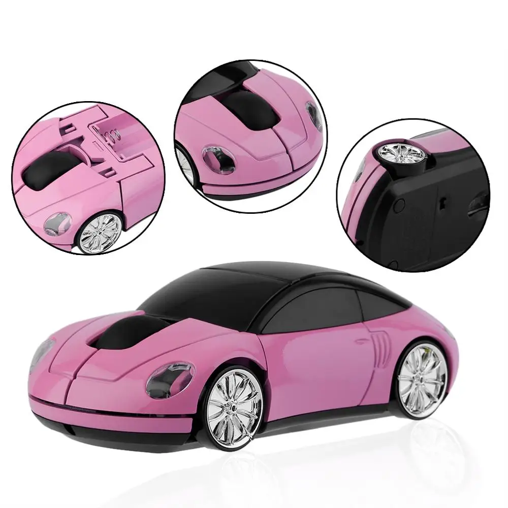 

Fashion Creative 2.4GHZ Wireless Car Shape Mouse 1600DPI Wireless Optical High Precision Mouse Mice For PC Laptop Computer