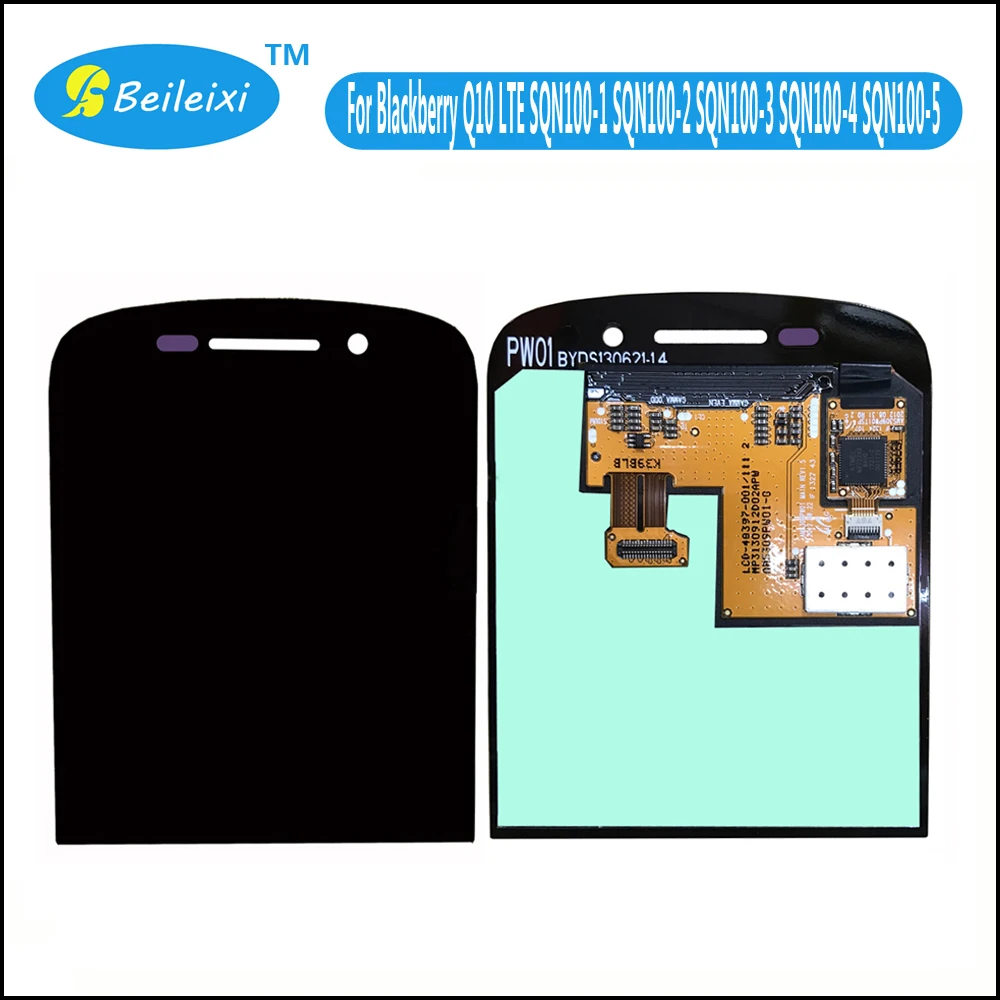

LCD Display Touch Screen Digitizer Assembly For Blackberry Q10 LTE SQN100-1 SQN100-2 SQN100-3 SQN100-4 SQN100-5