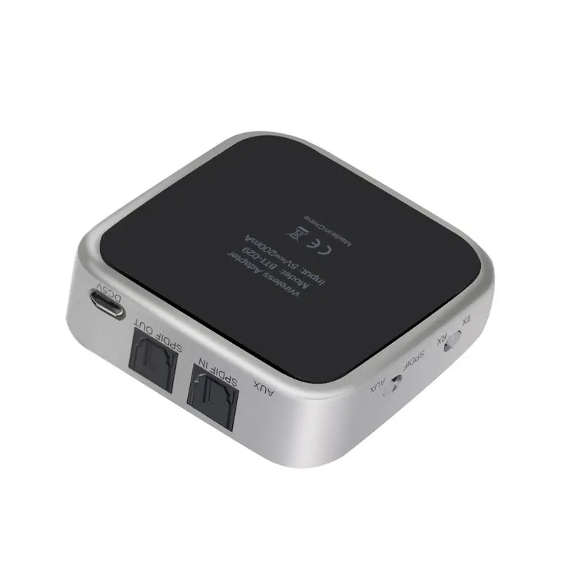 Bluetooth 4,1 волоконный коаксиальный CSR передатчик, bluetooth-ресивер беспроводной аудио адаптер с оптическим Toslink/SPDIF+ 3,5 мм стерео C