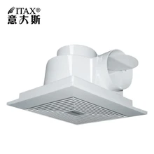Потолочный и настенный вентилятор вентиляционный вентилятор ванная комната гараж вытяжной вентилятор белая пластиковая решетка BPT10-12BH