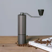 Супер светильник 1 шт. портативный ручной кофемолка сталь заусенцев высокое качество ручка дизайн супер ручная кофейная мельница Dulex подшипник