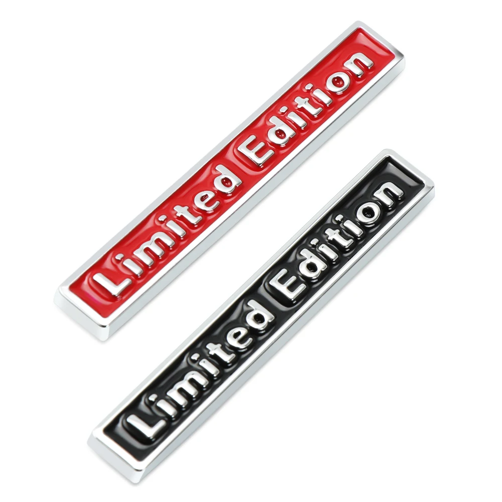 3D Metal Chrome Limited Edition Auto Car Sticker Badge Decal Motorcycle Stickers Emblem For Suzuki Honda DIY Styling | Автомобили и