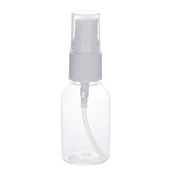 

20Pcs 30Ml Portable Small Transparent Plastic Empty Spray Bottle Refillable Bottles