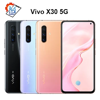 vivo x30 5G мобильный телефон 6,44 дюймов HDR 8 ГБ+ 128 ГБ Exynos 980 Восьмиядерный Android 9,0 Quad камеры 4350 мАч смартфон