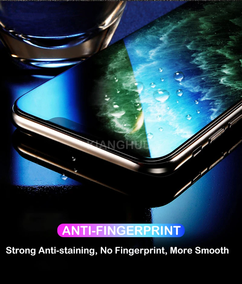 15D полное покрытие защитное закаленное стекло на Iphone 11 Pro Max Xs Max Xr X 8 7 6s 6 Plus Защитная пленка для экрана