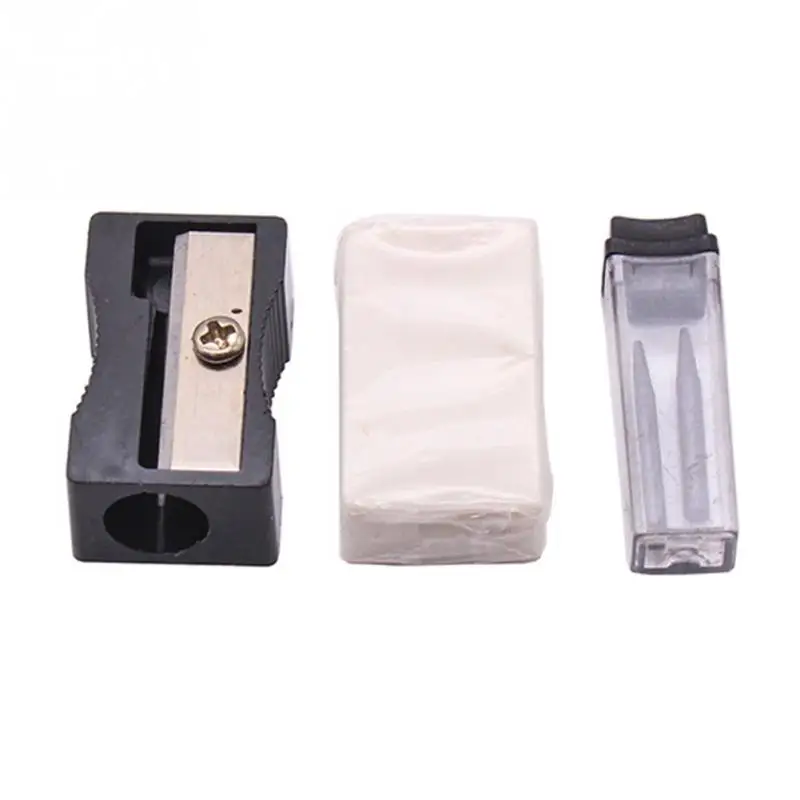 플라스틱 금속 기하학 각도기 세트, 학교 지우개, 나침반 세트, 학생용 수학 지우개 눈금자, 고품질, 10 개