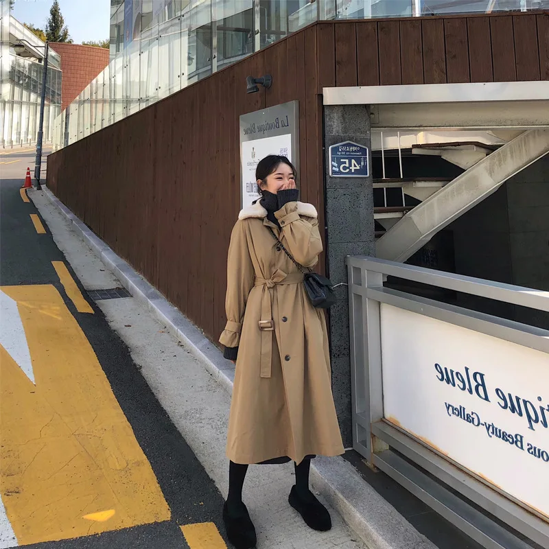 

Customizable 2019 Winter New Style Korean-style Loose-Fit Coat Cotton-padded Clothes Women's Loose-Fit Cotton Coat Overcoat Mid-