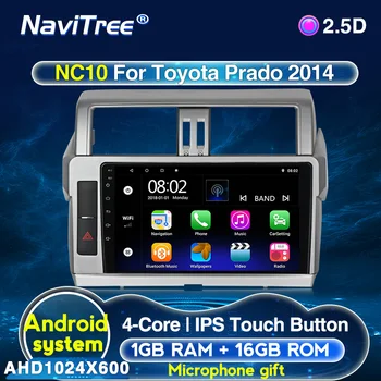 

For Toyota Land Cruiser Prado 150 2013-2017 Car Radio Multimedia Video Player Navigation GPS Android No 2din 2 din dvd