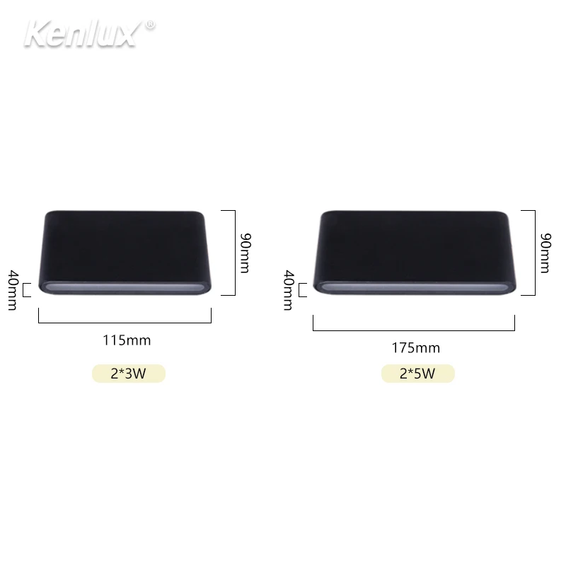 Светодиодный настенный светильник Kenlux в скандинавском стиле лампа для ванной