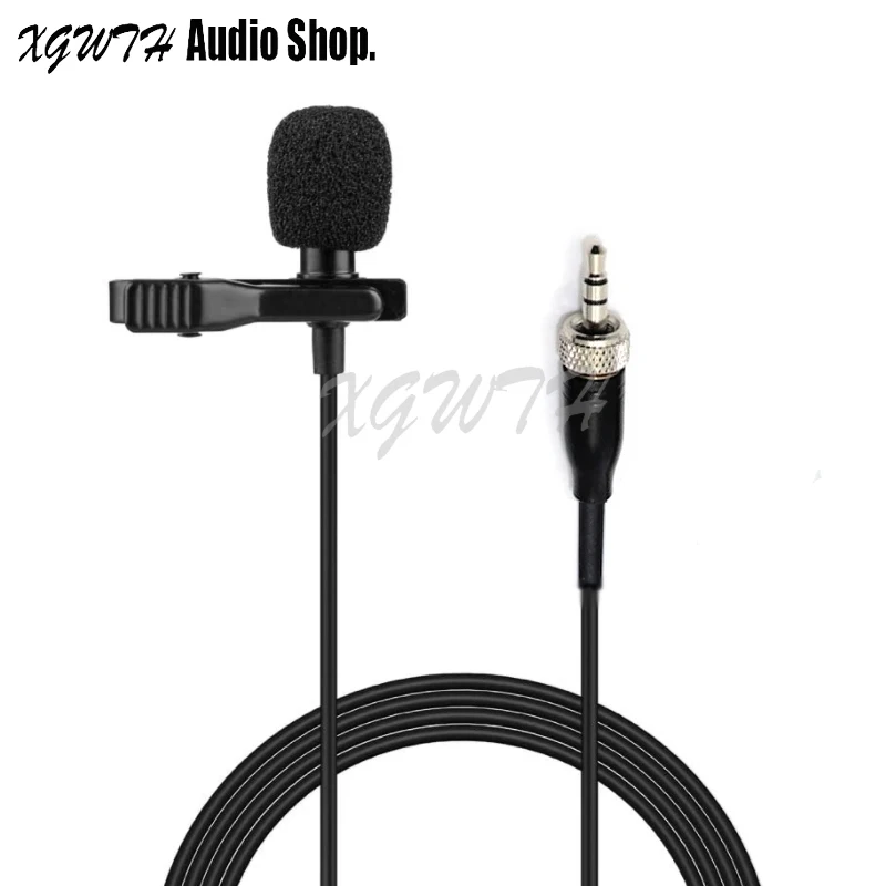 Condenser Lavalier Microphone Lapel Unidirectional Cardioid Mic For