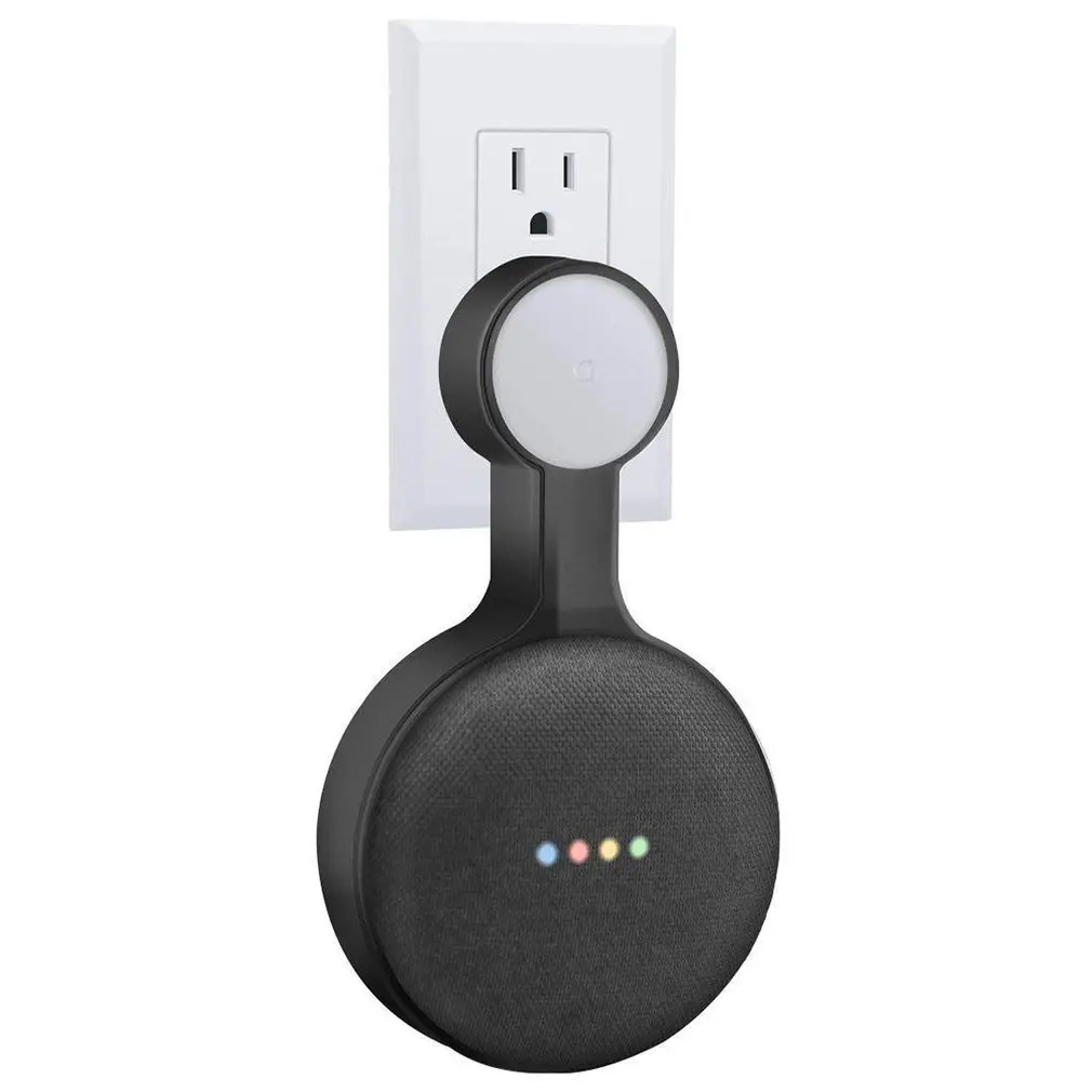 Выход Настенный Держатель шнур кронштейн для Google Home Мини голосовой помощник штекер в кухне спальня портативный аудио стенд